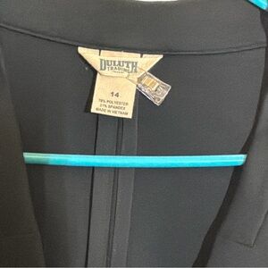Duluth Trading Black Blazer